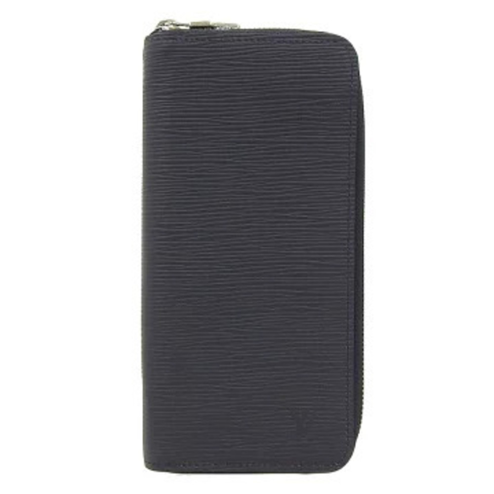 Louis Vuitton Epi Zippy Wallet Vertical Round Zipper Long Noir Black - Picture 1 of 8